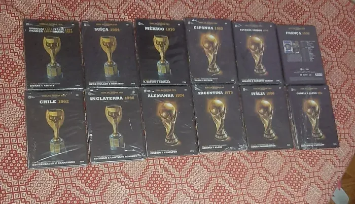 Coleção Completa de DVDs da Copa do Mundo FIFA