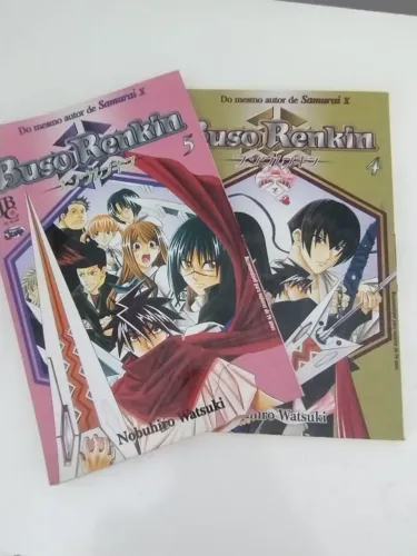 Mangá Buso renkin vol 4 e 5