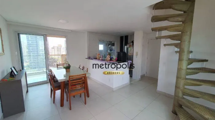 Cobertura à venda, 127 m² por R$ 851.000,00 - Jardim - Santo André/SP