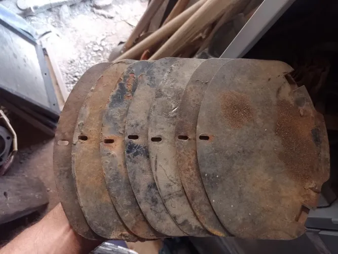 CHAPA DO CHASSIS DO FUSCA BRASÍLIA VARIANT