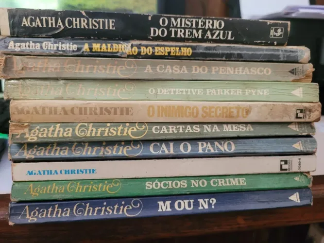 10 livros Agatha Christie