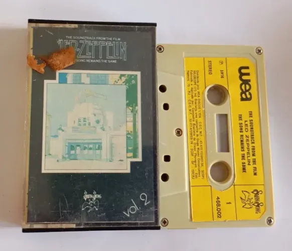 Fita Cassete K7 Led Zeppelin The Song Remains The Same Vol. 2 Nacional