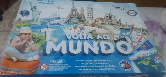 Jogo Volta ao Mundo - Toy