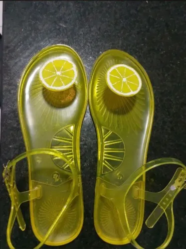 Rasteirinha limão número 38