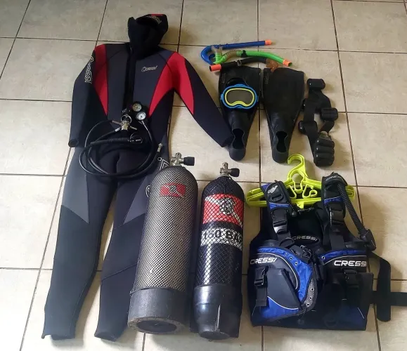 Equipamentos de Mergulho Completo