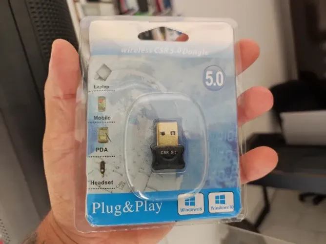 Adaptador Bluetooth USB para PC - Novo