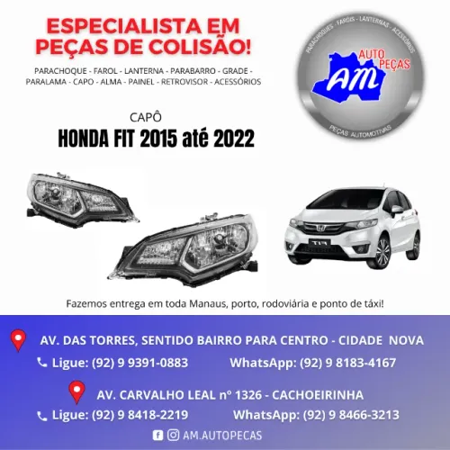 farol HONDA FIT