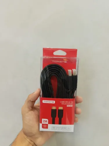 Cabo HDMI de alta velocidade 2 metros - Tomate