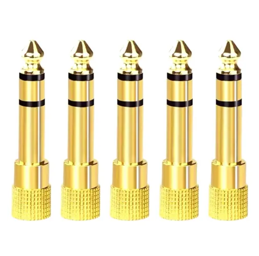 PLUGS ADAPTADORES P10 PARA p2 (MONO E STEREO)