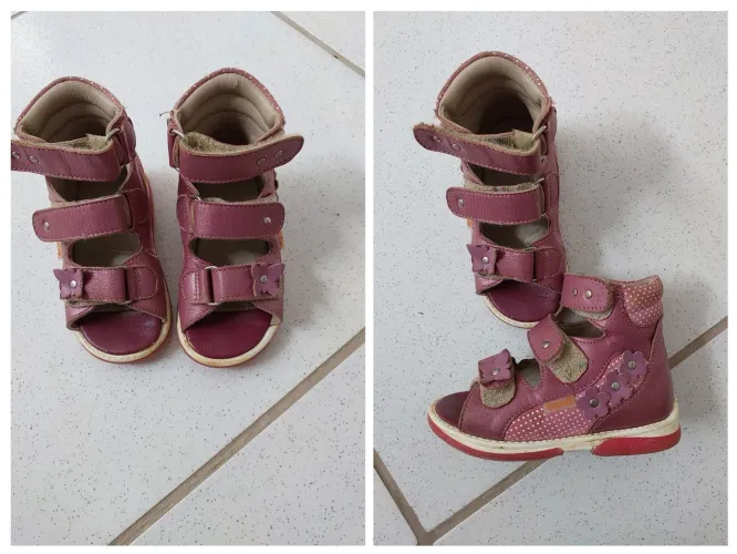 Sandália MEMO, Ortopédica feminina Tamanho 23