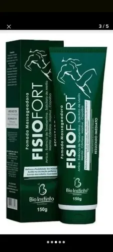 Pomada fisiofort, cartilagem tubarão,canela de velho 