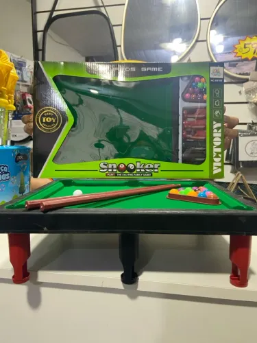 MESA DE SINUCA BRINQUEDO 