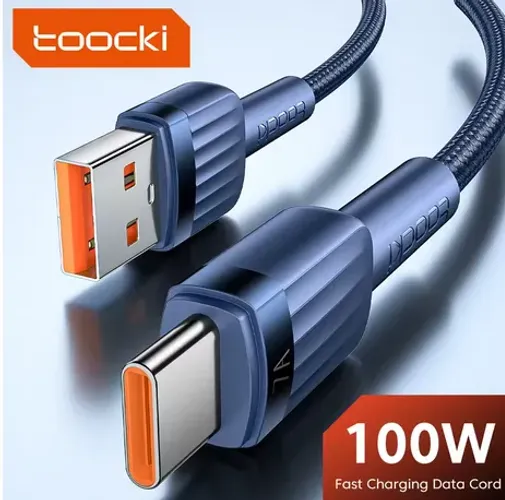Cabo USB-C 100W 7A - 2 Metros!
