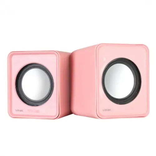 Caixa de Som Vinik VS-01R Rosa 2W Rms - WZetta