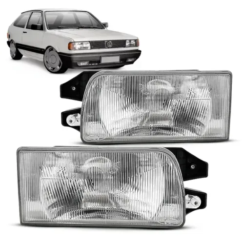 Farol Gol Quadrado Parati Voyage G1 1991 1992 1993 1994