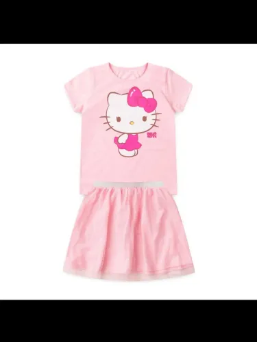 Roupa hello kyti nova tamanho 10 anos