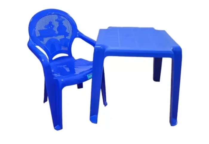 Kit mesa e cadeira infantil Tramontina 