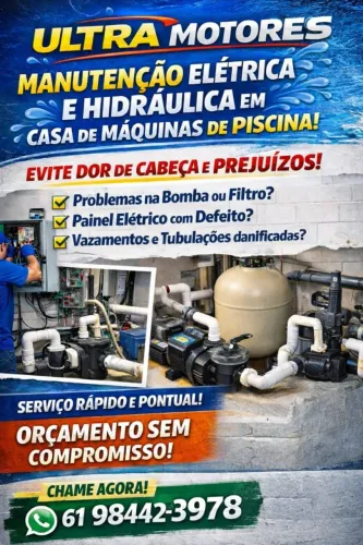 Manutenção em casa de máquinas e Rebobinamento de motores