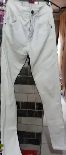 Calça Jeans Branca