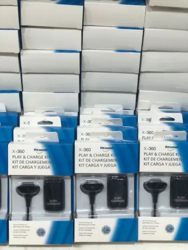 Kit de Carregamento para Xbox 360 - Atomo - 120000 mAh