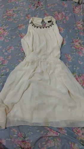 Vestido creme