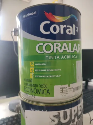  Promoção Tinta Acrílica Coralar 3,6L - Perola 