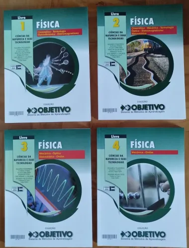 Livros de Física - Coleção Objetivo 2024