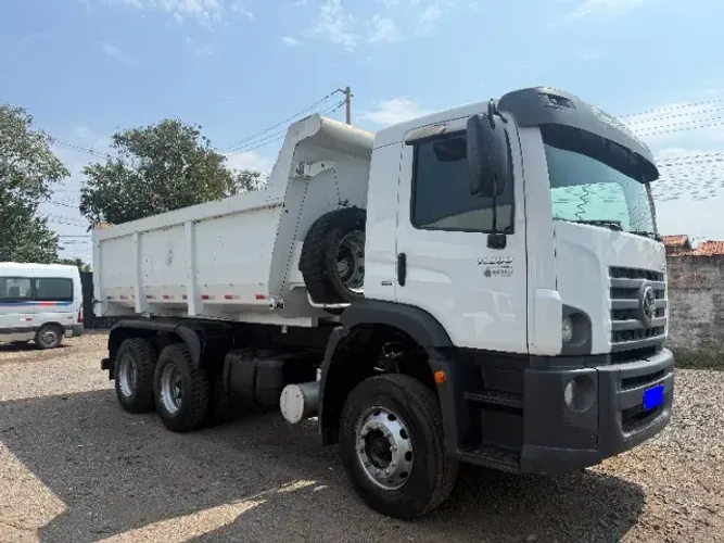Caminhão Caçamba Traçado Vw 31280 6x4 Facchini