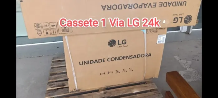 Ar Split LG Dual Inverter 24000 BTUs - 1 Via