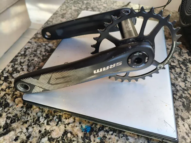 Pedivela Sram sx dub 175 mm coroa 32T