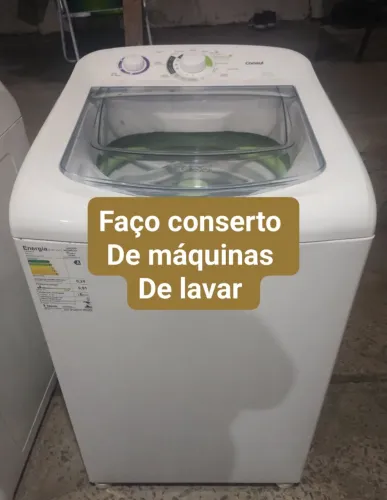 Manutenção de máquinas de lavar roupas 
