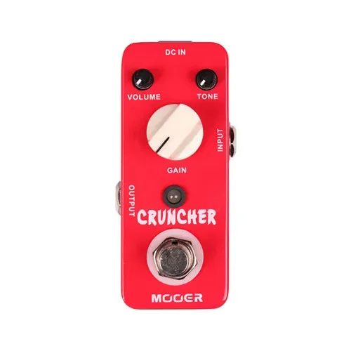 Pedal Guitarra Mooer Cruncher Distortion Mcd