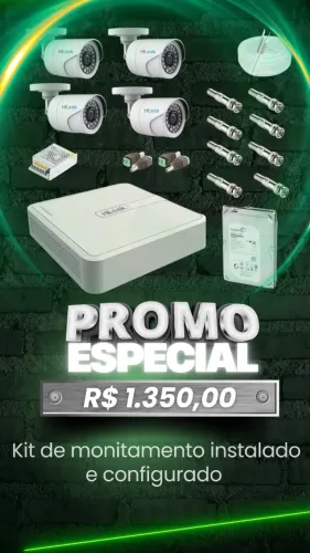 Kit de monitoramento de imagem CFTV