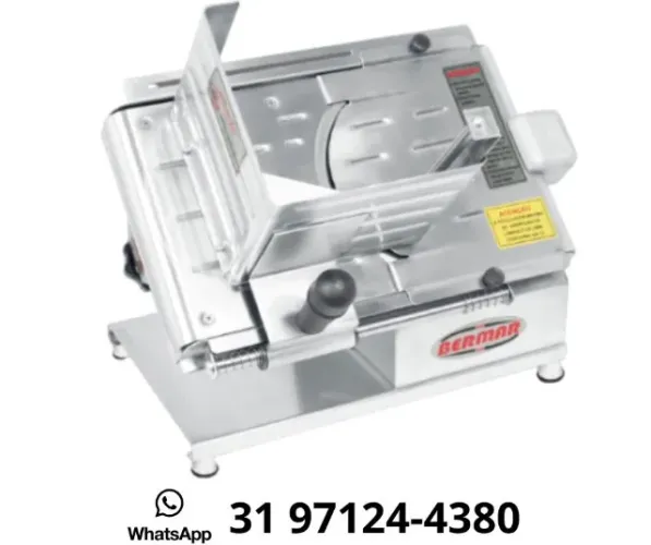 Fatiador de Frios Bermar 22CM Inox Novo