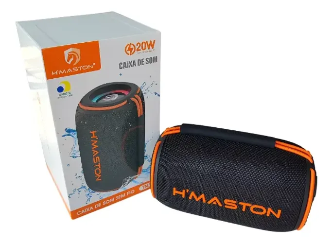 Caixa De Som Alto Falante Portátil Bluetooth 20w Tn34