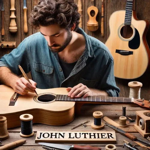 Violões guitarras baixos cavaquinhos e outros- John Luthier conserta tudo
