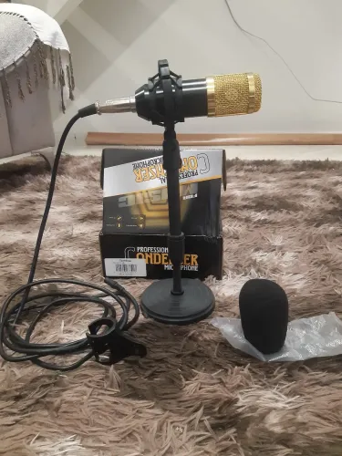 Microfone bm800 $80 novo
