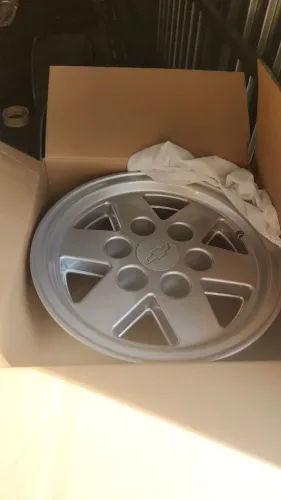 Roda aro 15 Chevrolet D 20 Conquest prata 6x139