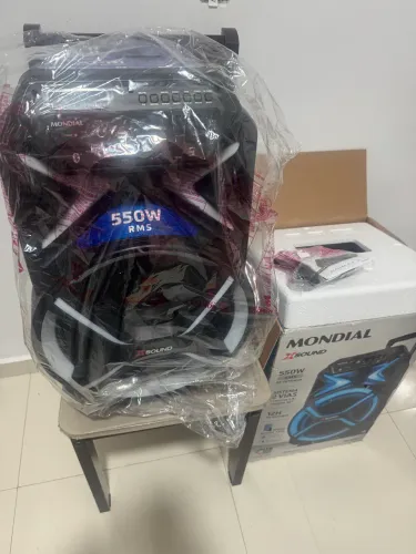 Caixa Som Mondial 550W