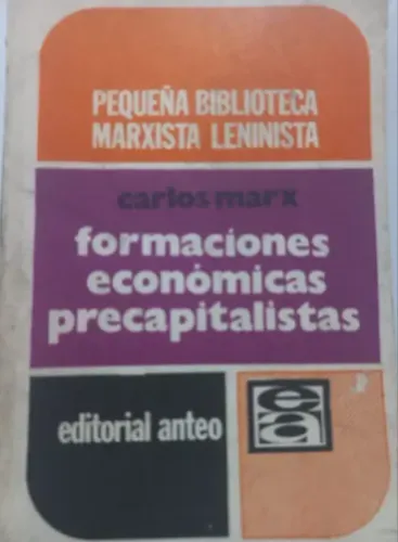 Formaciones Económicas Precapitalistas - Karl Marx