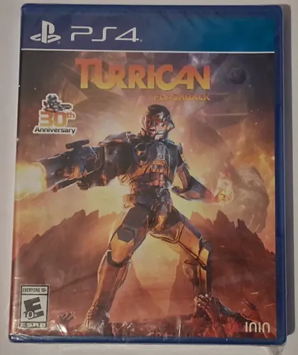 Jogo Turrican Flashback Original LACRADO para PS4 Playstation 4