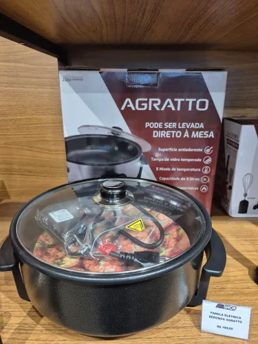 Panela elétrica Mangiare, muito prática para dia a dia