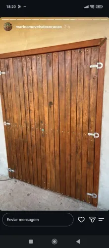 Portas e janelas sob medida rústica eucalipto tratado 
