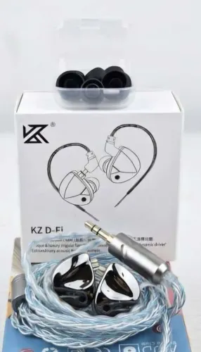 Fone KZ para retorno e ouvir musica, game