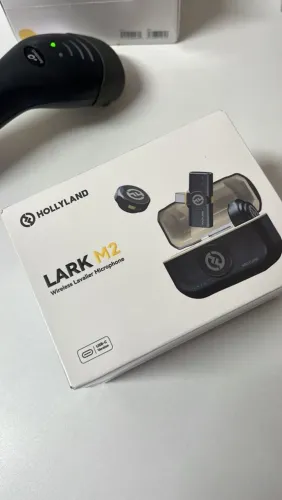 Mic Hollyland Lark M2 USBC Lacrado Anatel