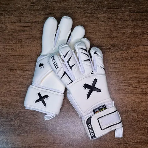 LUVA DE GOLEIRO DIFAI WALL 3, Branca 6, Nova