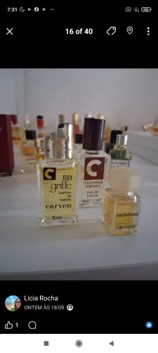 Miniaturas raras Carven