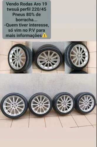 Rodas Aro 19 tsuya perfil 40/45