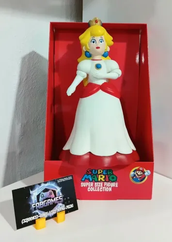 Boneca PRINCESA PEACH. Nova. Aqui na LOJA FABGAMES 