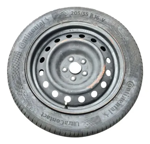 Roda Ferro Aro 16 C/pneu Toyota Corolla 1.8 Gli 2015 A 2019 Branco